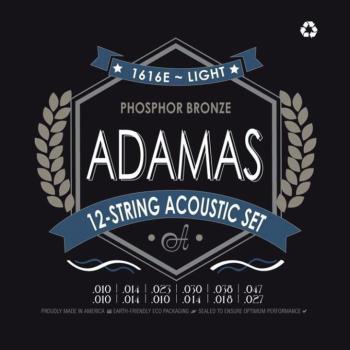 Adamas 1616E 12 String Acoustic Guitar Strings (AD-1616E)